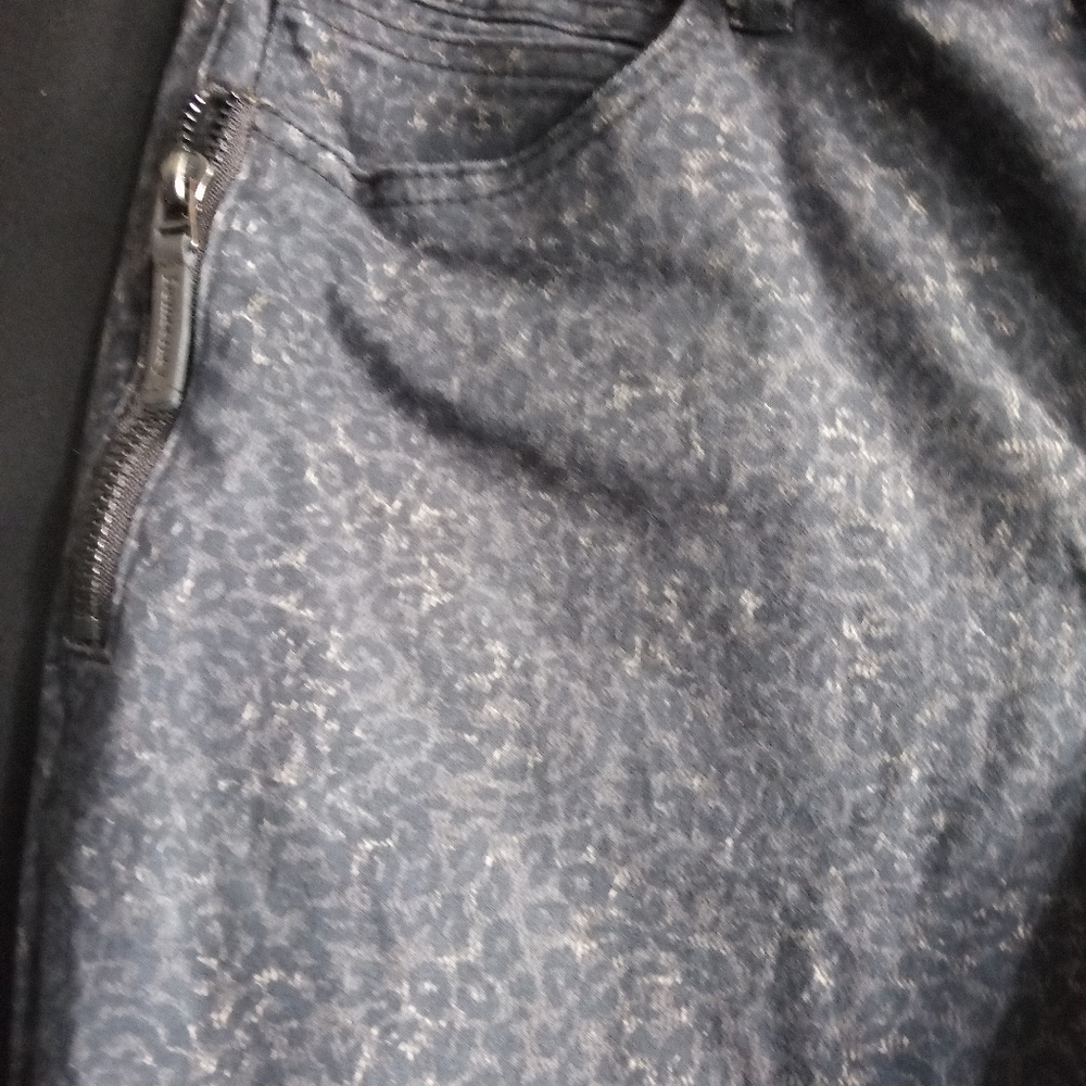 Democracy Blue 'Ab'solution Pants Leopard Print. - image 1